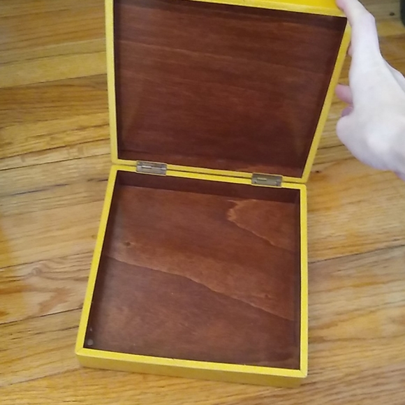 Vintage Mottahedeh wood flower box - Picture 3 of 11